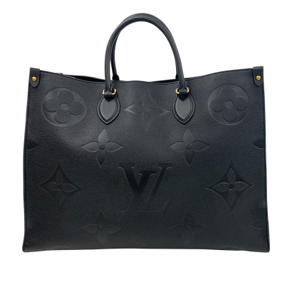 Onthego Giant, 1.900&euro;, Bolso, Negro, Animal - Piel, Vista frontal